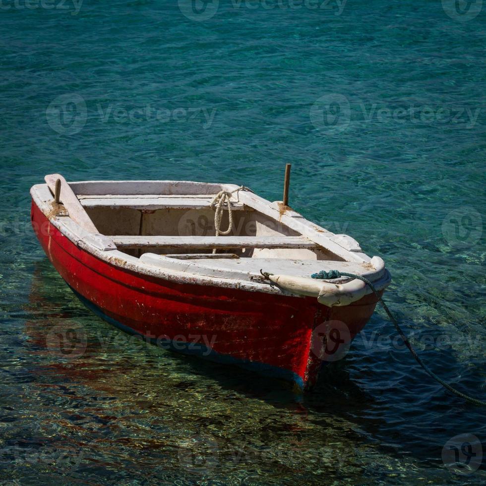 tradizionale pescatore Barche di Grecia foto