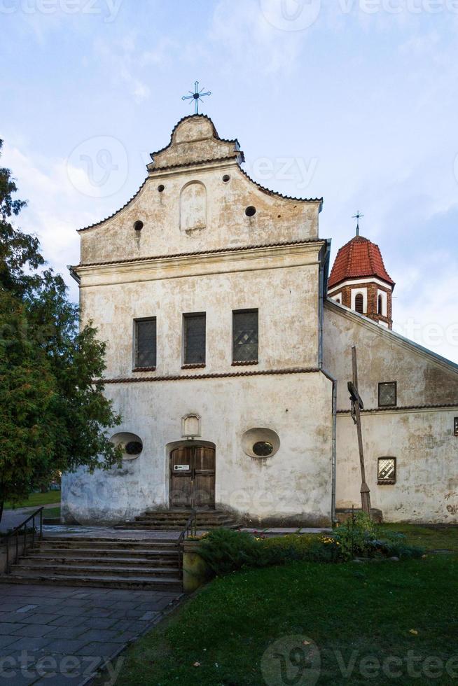 kaunas vecchio città nel estate giorno foto