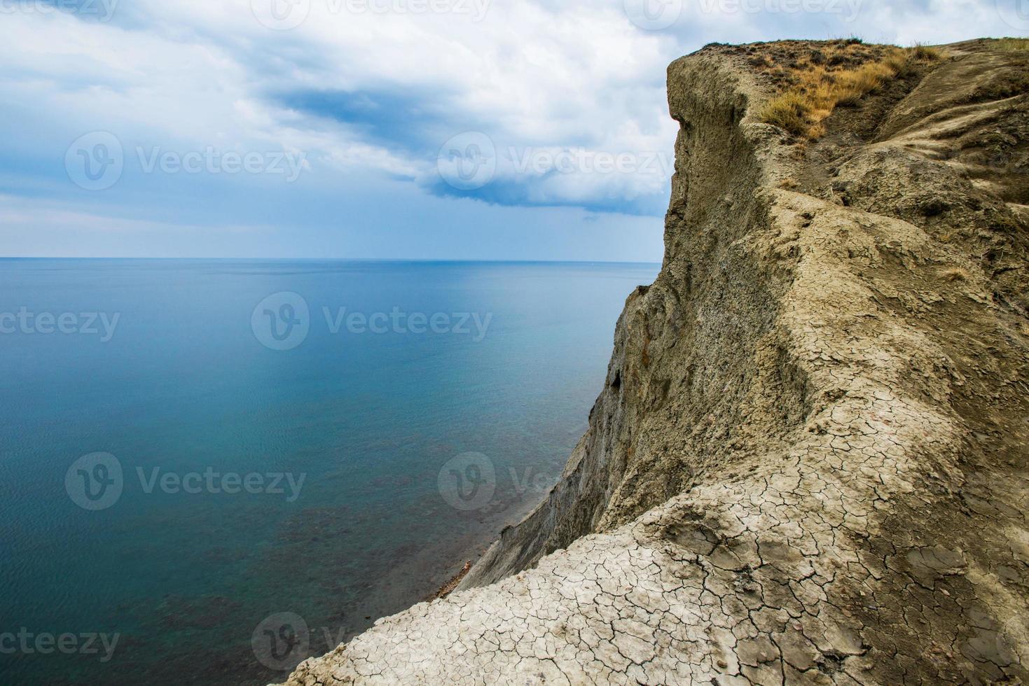 rocce e mare. foto