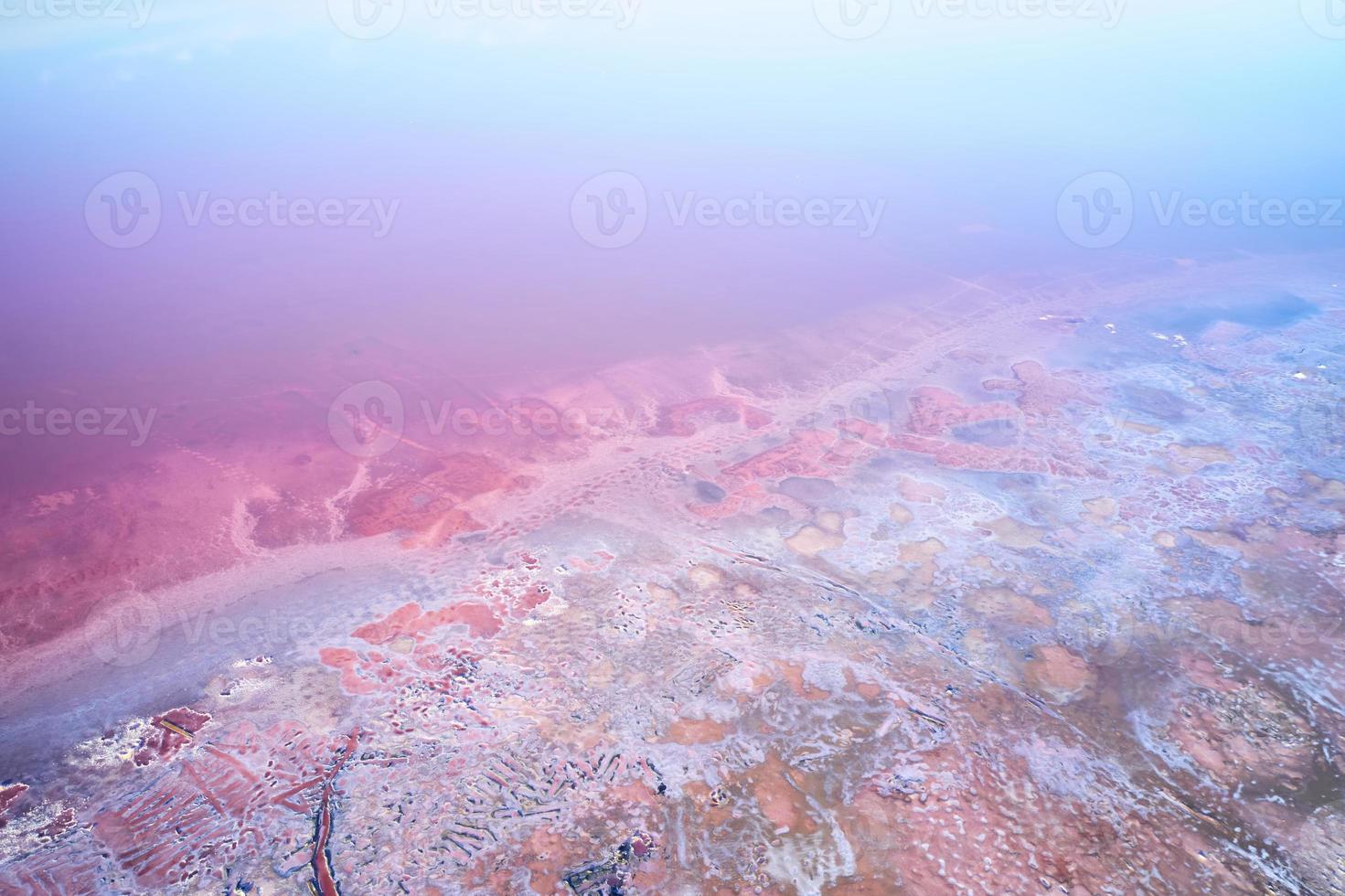 aereo Visualizza di jarilgach isola nel Ucraina. maestoso paesaggi foto