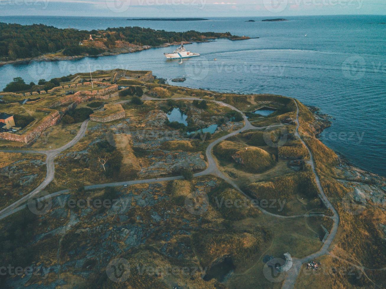 fuco visualizzazioni a partire dal in giro suomenlina nel Helsinki, Finlandia foto