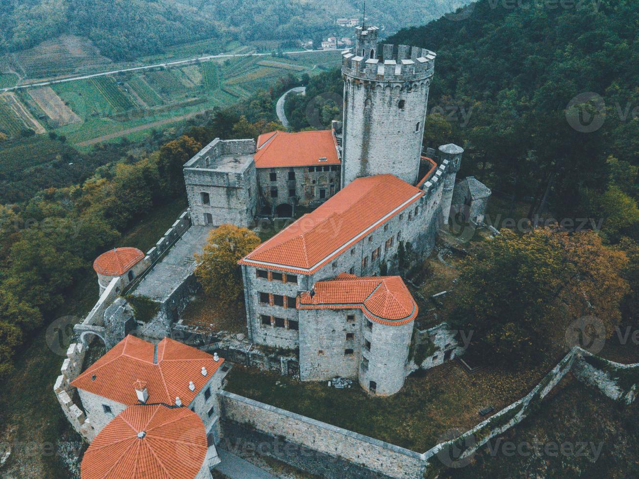 branik castello di fuco nel slovenia foto