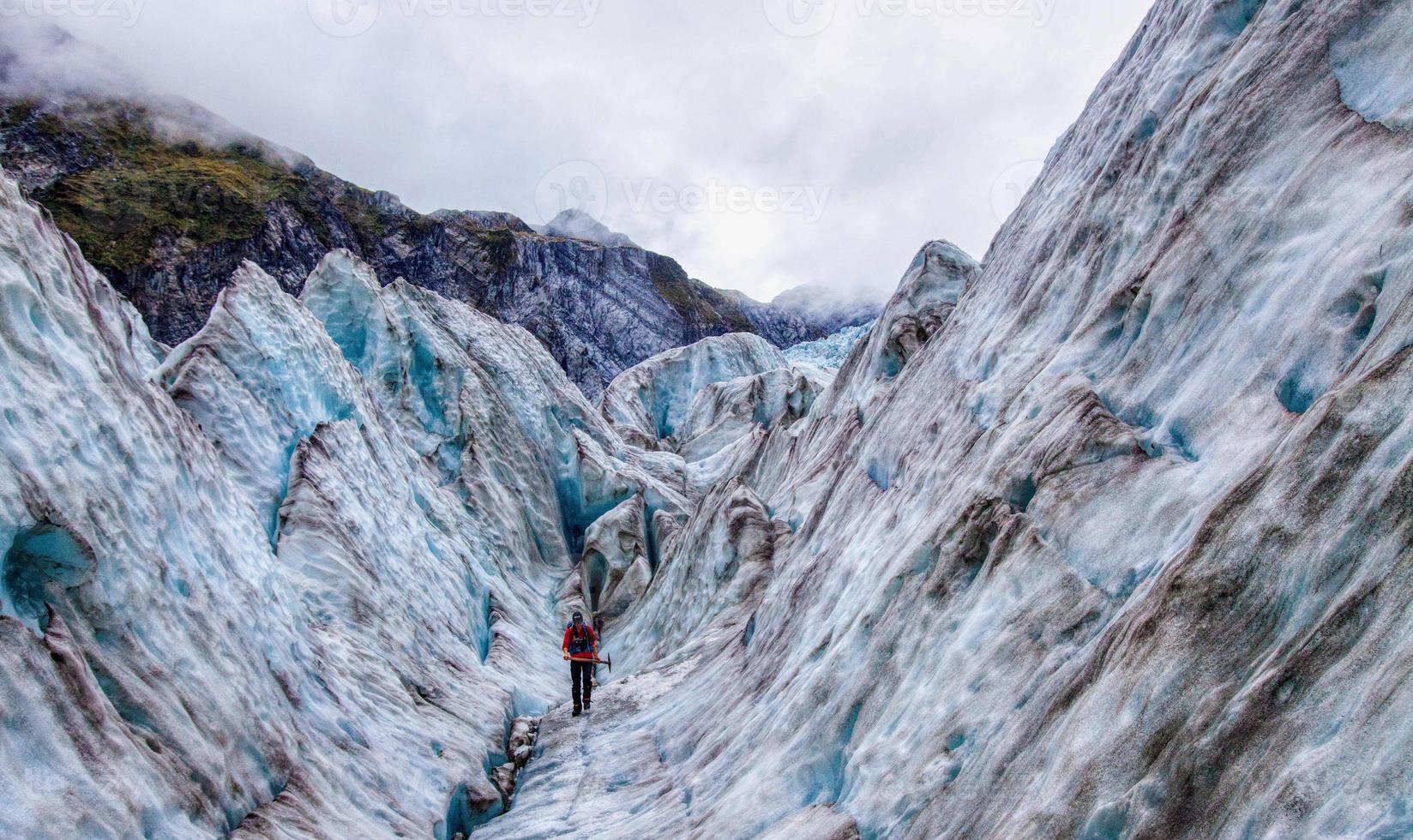 franz josef ghiacciaio nel nuovo Zelanda foto