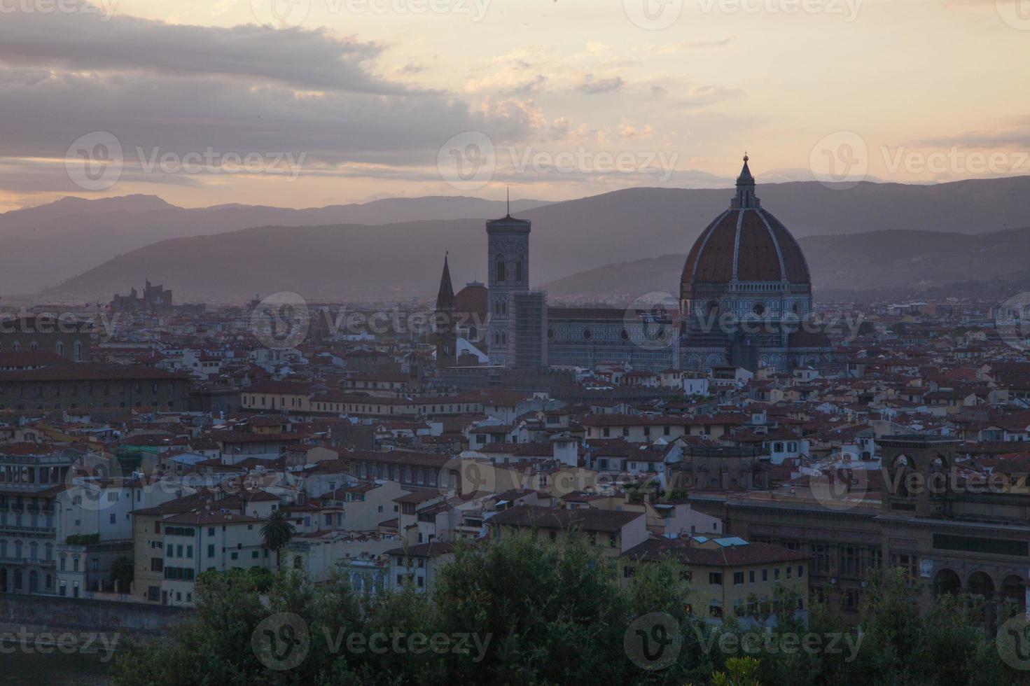 visualizzazioni di il duomo nel Firenze, Italia foto