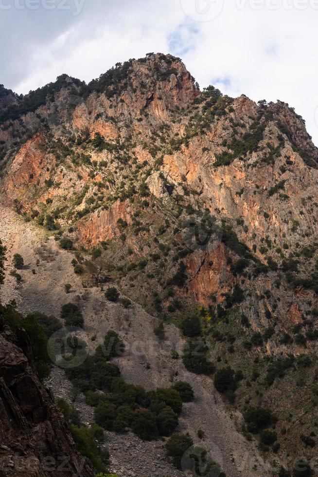 primavera paesaggi a partire dal il montagne di Grecia foto