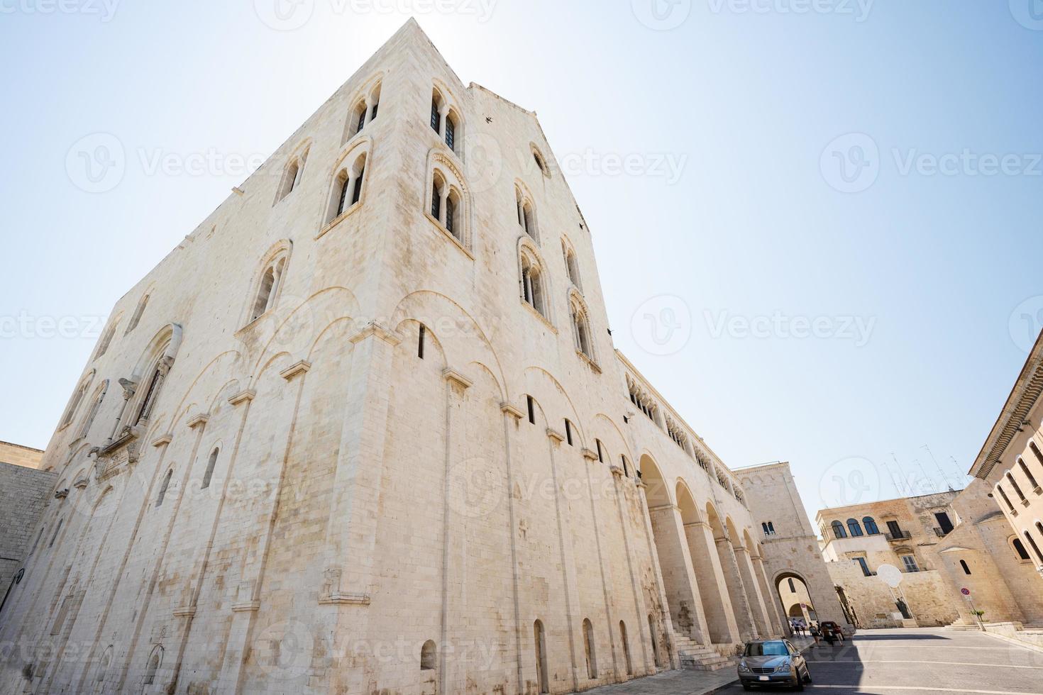 basilica di santo Nicholas nel Bari, cattolico Chiesa, pugliese, Sud Italia. foto