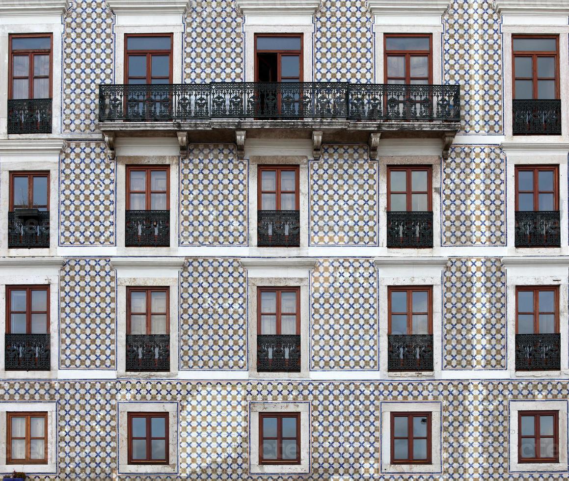 tradizionale Lisbona edificio foto