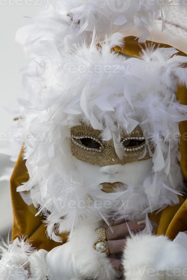 tradizionale veneziano carnevale maschera foto