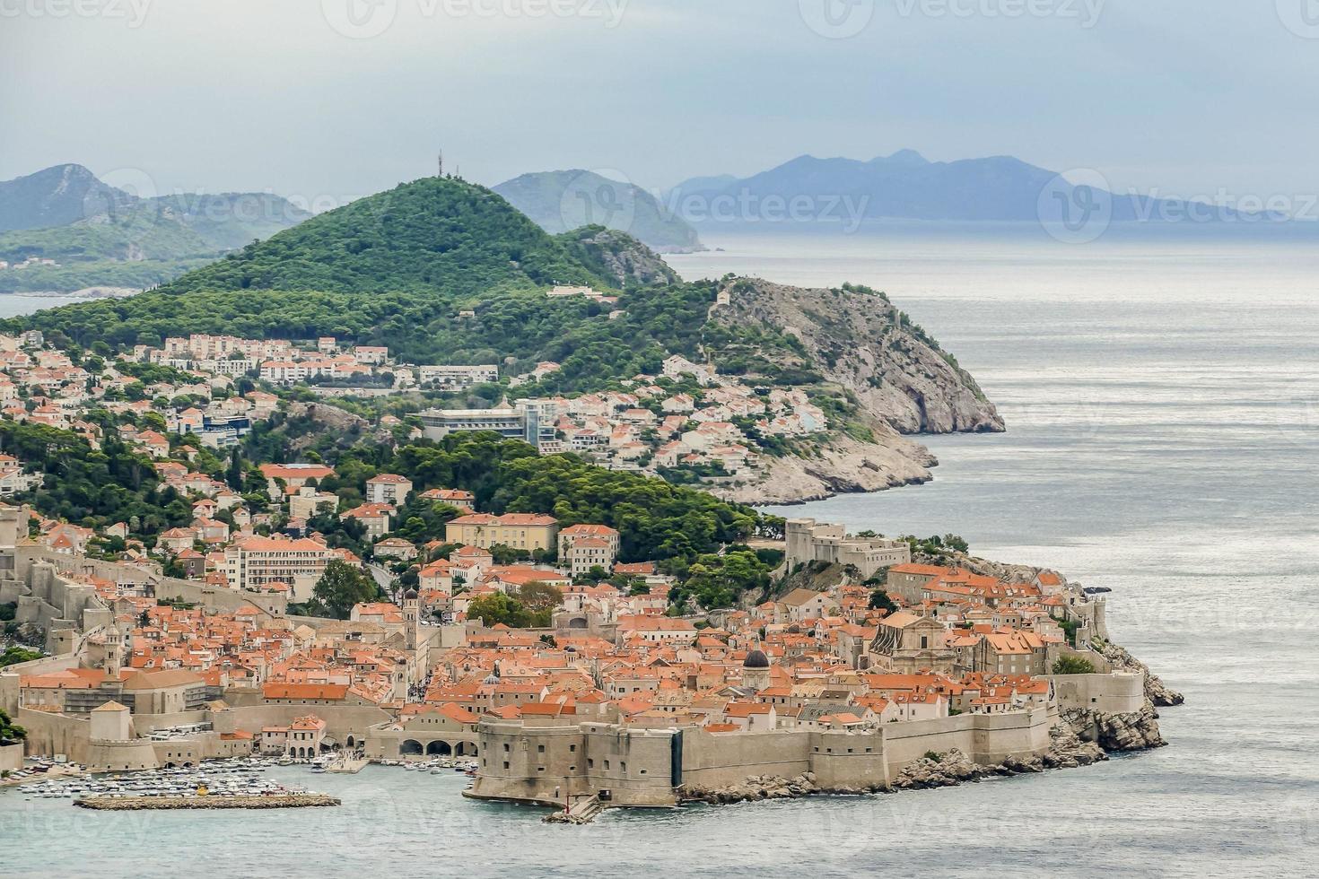 Visualizza di dubrovnik, Croazia foto