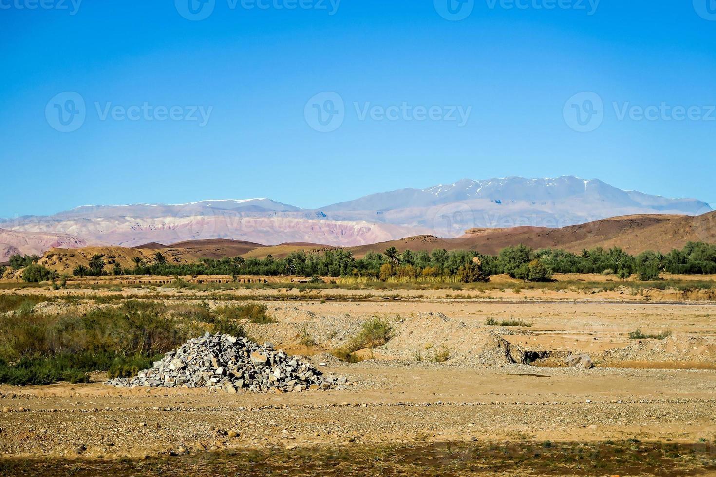 paesaggio nel Marocco foto