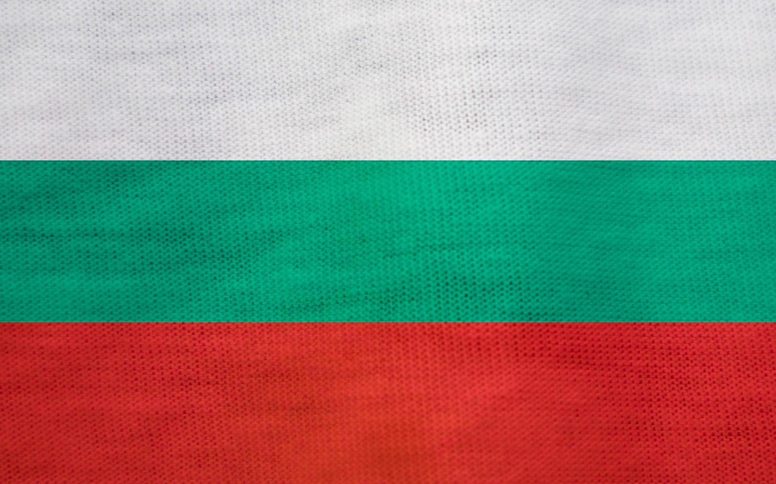 bulgaro bandiera struttura come un' sfondo foto