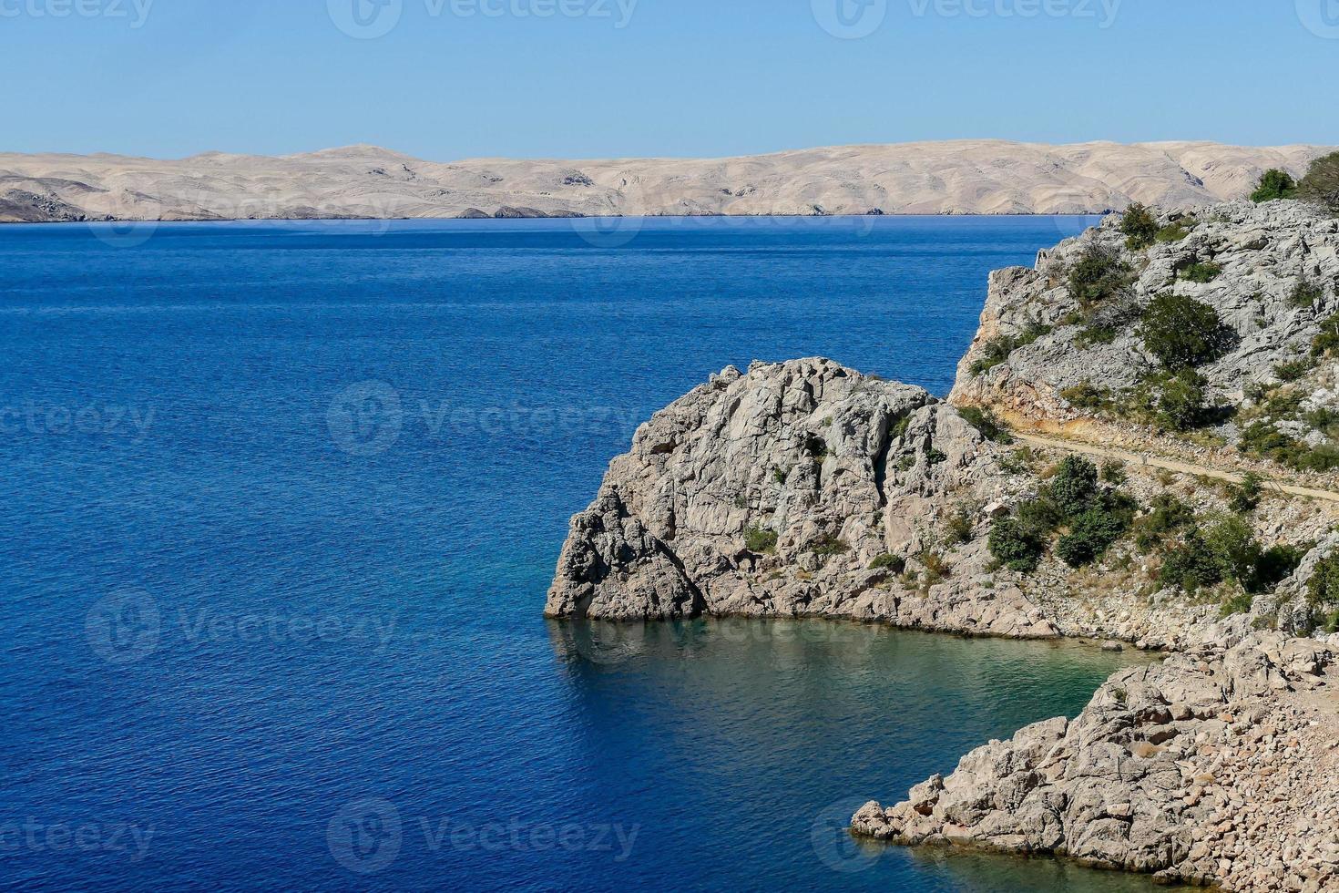 il Adriatico mare nel Croazia foto