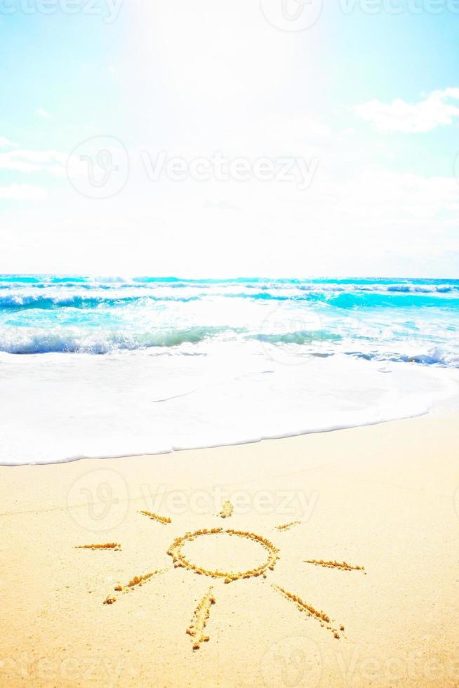 sabbia sole e spiaggia foto