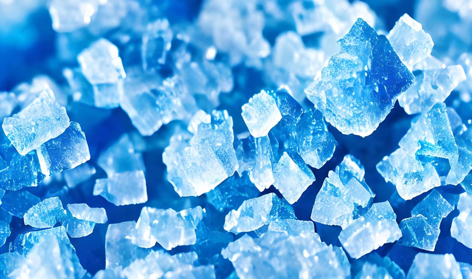 ghiaccio cubo. pila di ghiaccio cubi. fresco freddo ghiaccio cubo sfondo. foto