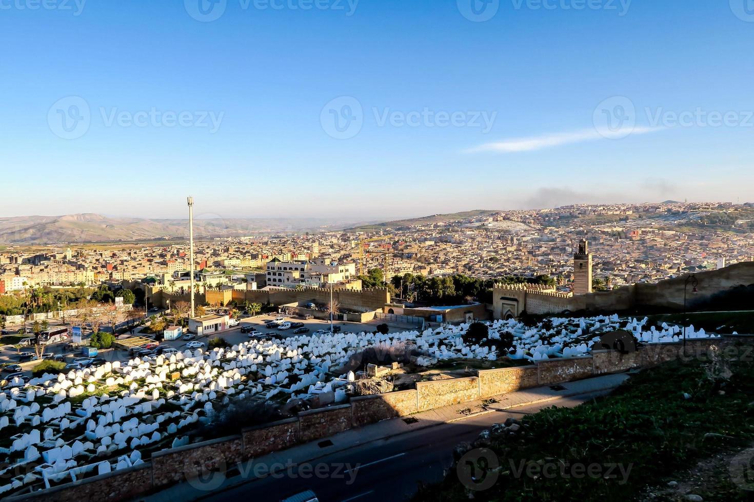 Visualizza di Marrakech, Marocco foto