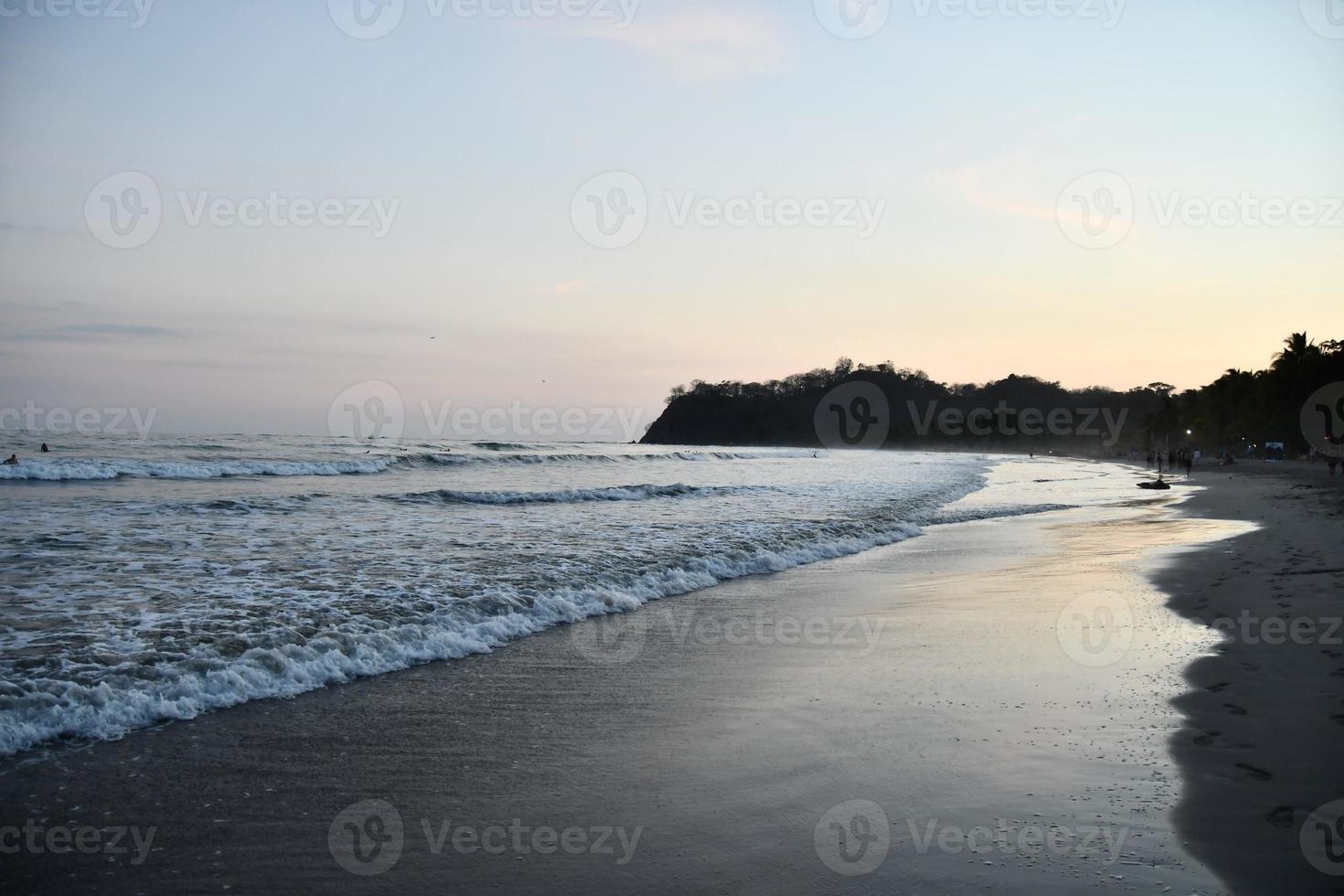 vista sul mare in estate foto