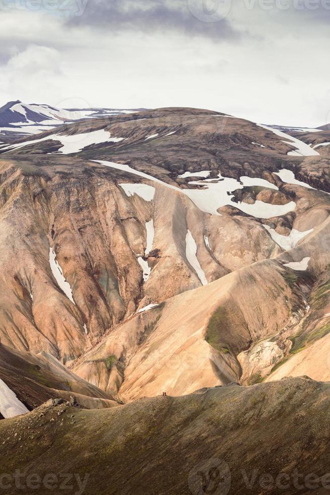 collinoso valle nel Islanda paesaggio foto