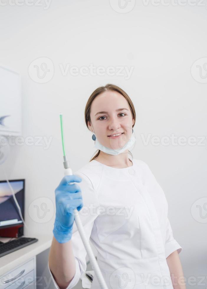 dentista nel il ufficio foto