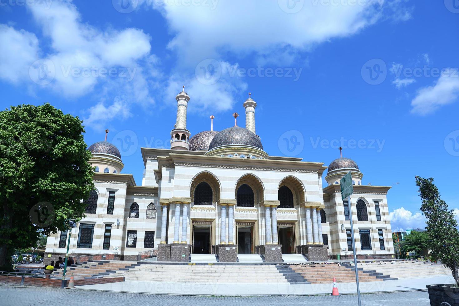 il grande moschea di al aqsa nel Klaten, centrale Giava, Indonesia foto