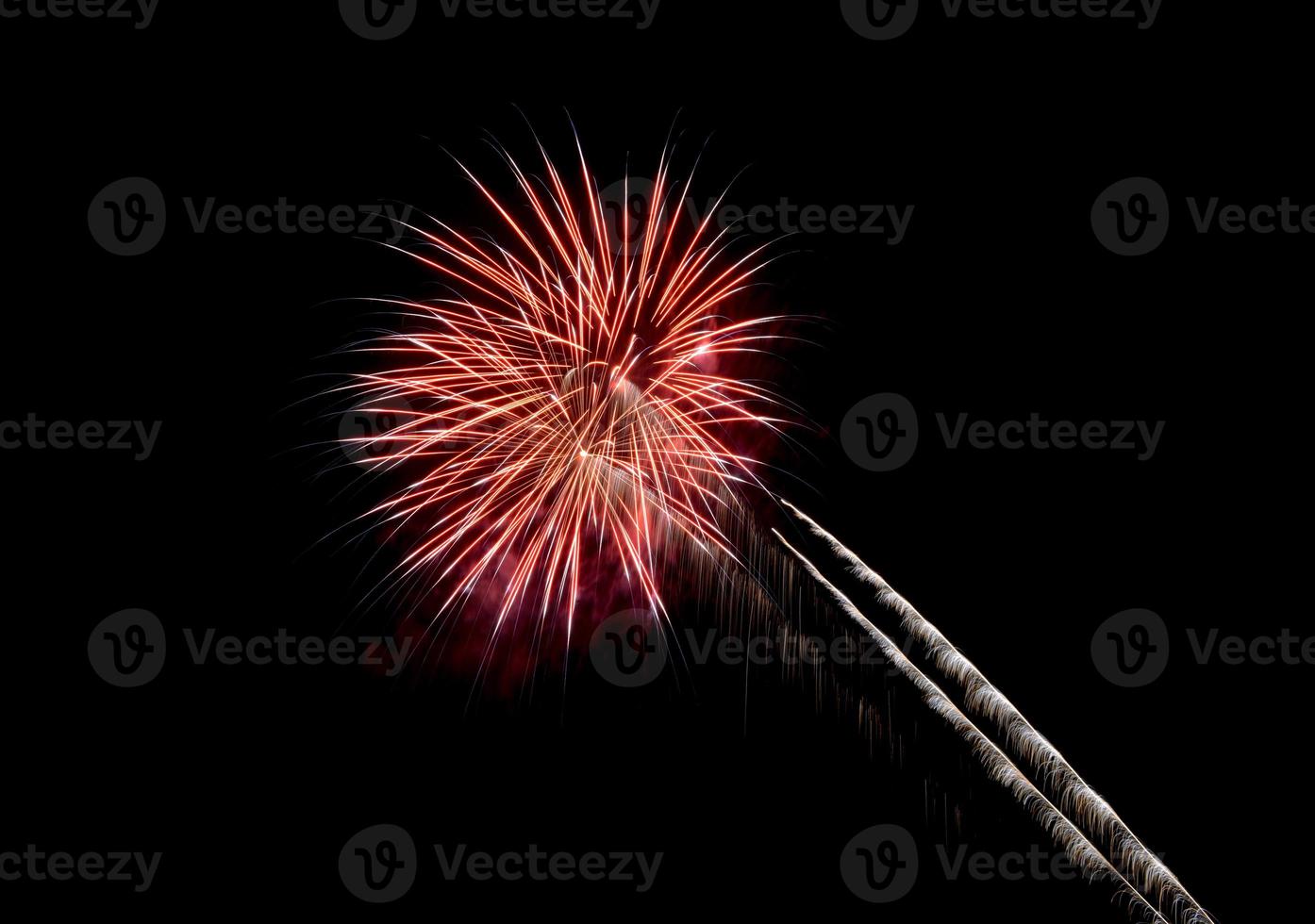 fuochi d'artificio di coney island beach foto