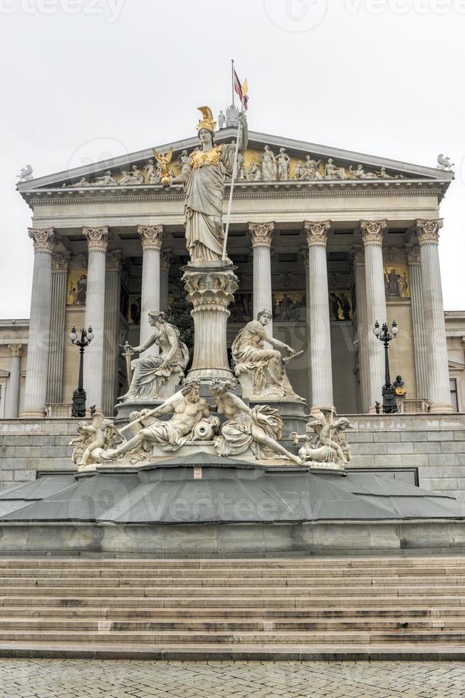 il austriaco parlamento nel vienna foto