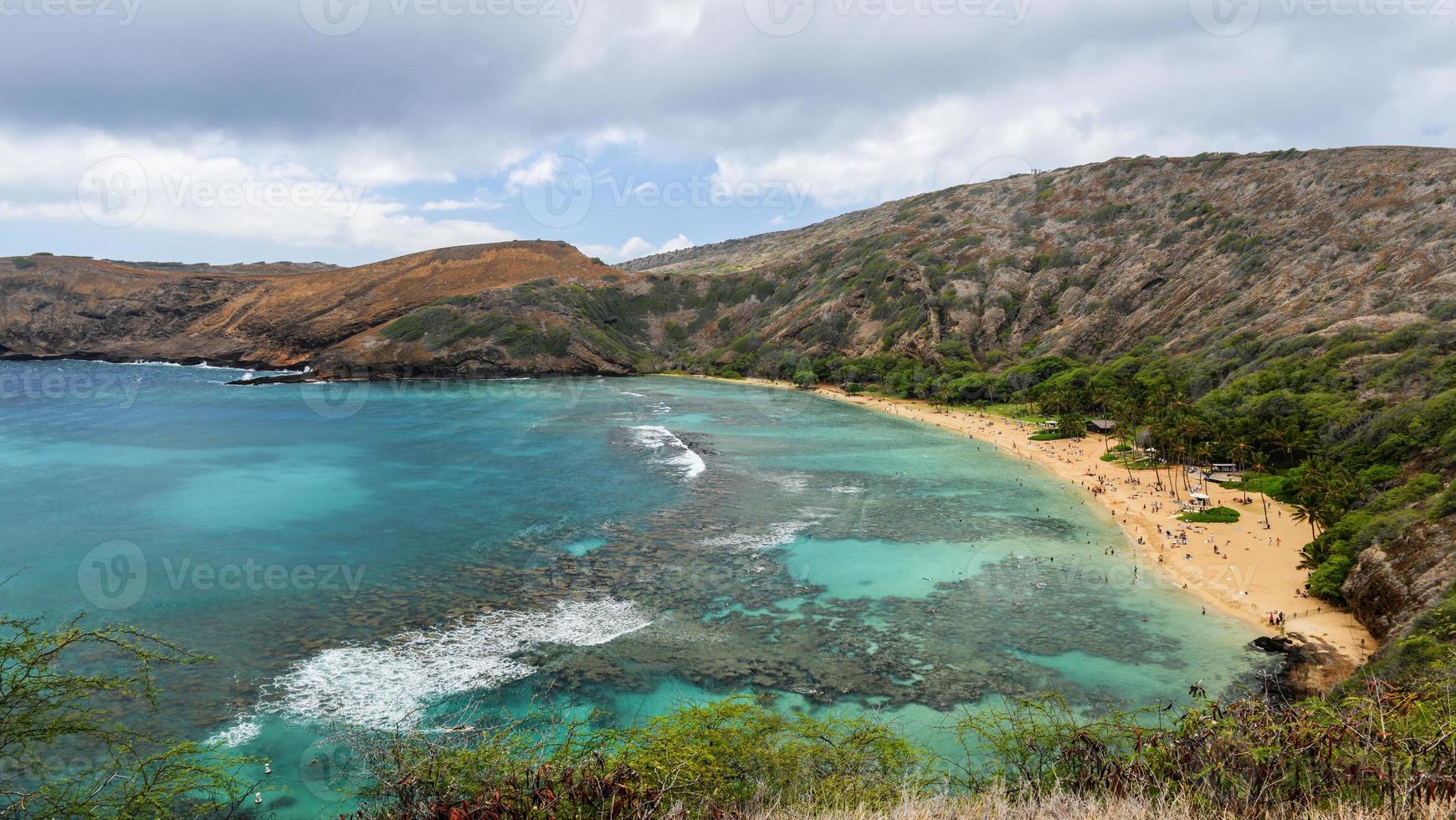 hanauma baia, oh, Hawaii foto