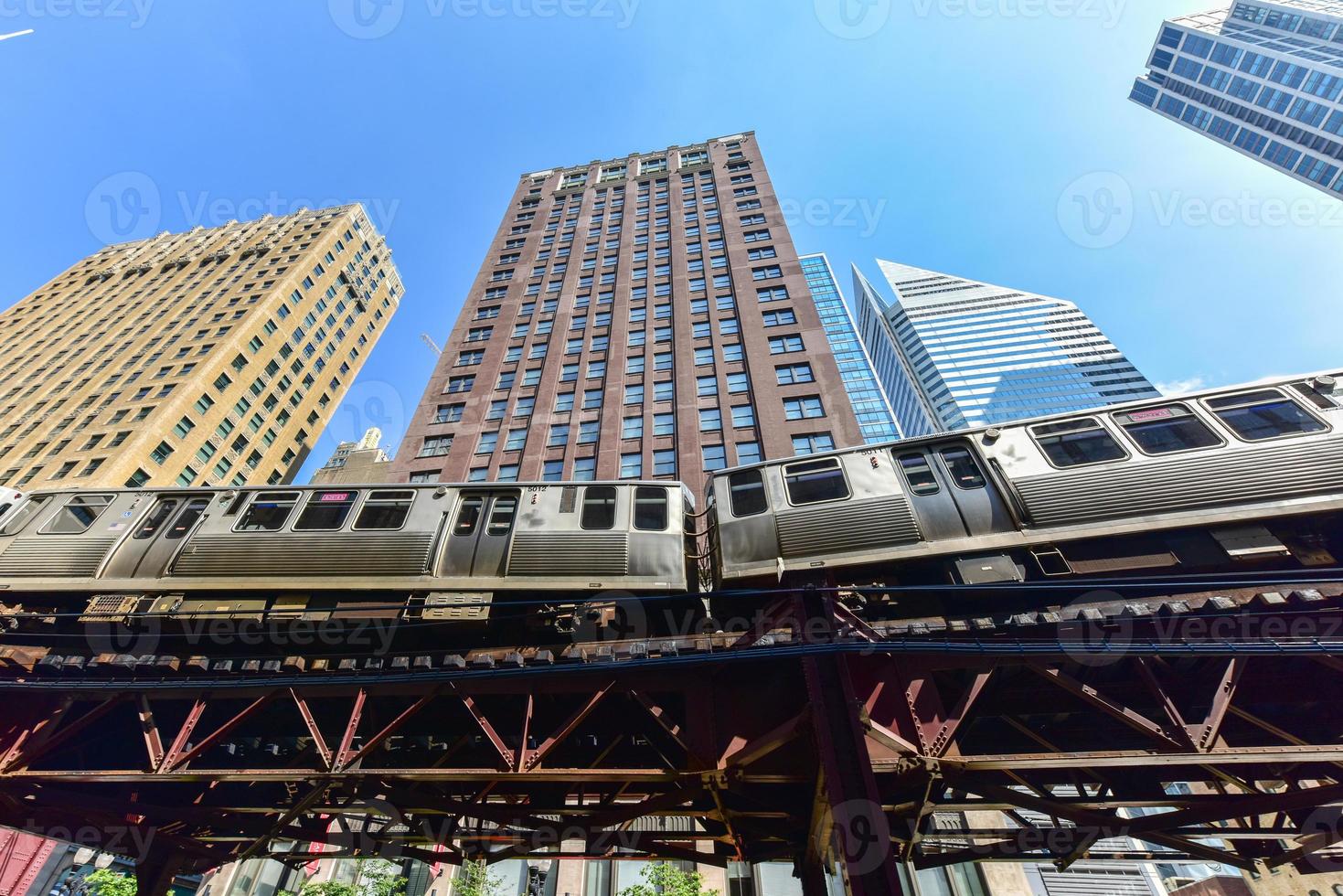 Chicago cta metropolitana ciclo continuo foto