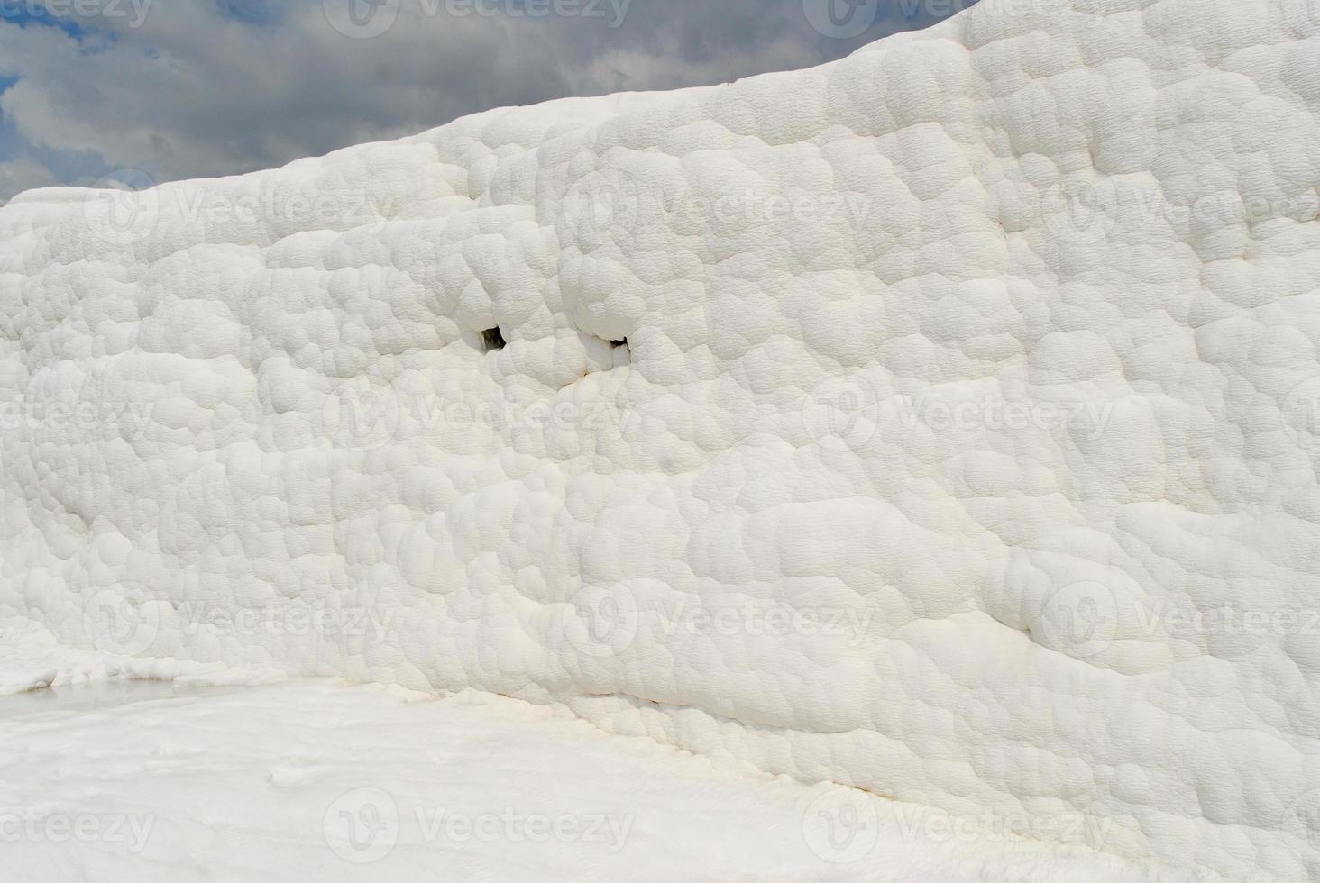 Pamukkale in Turchia foto