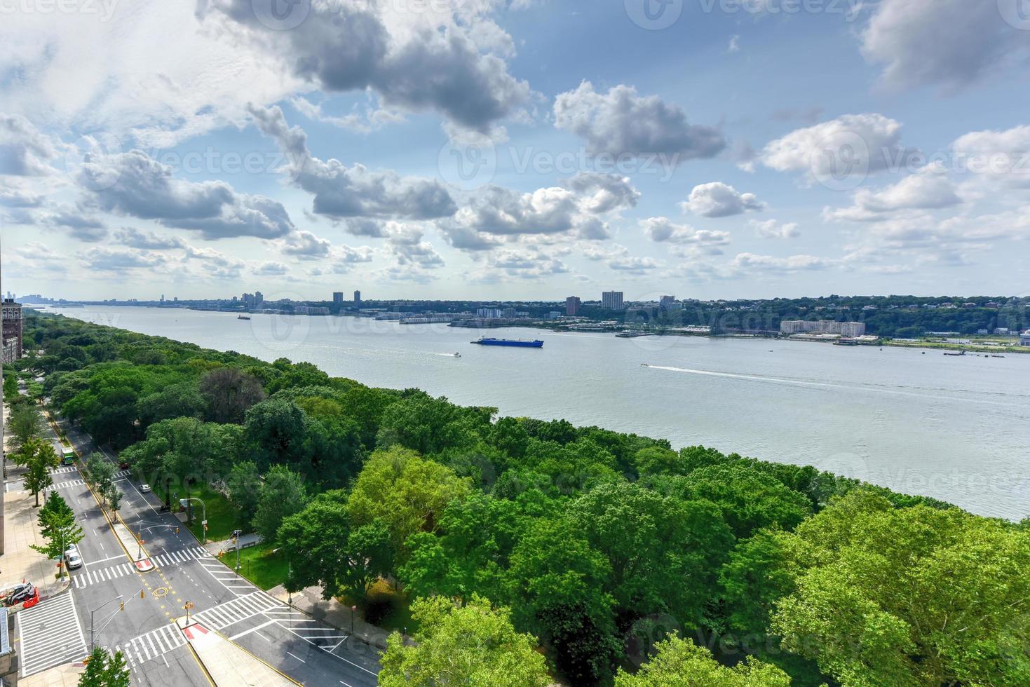 aereo Visualizza di mattina altezza nel nuovo York città. foto