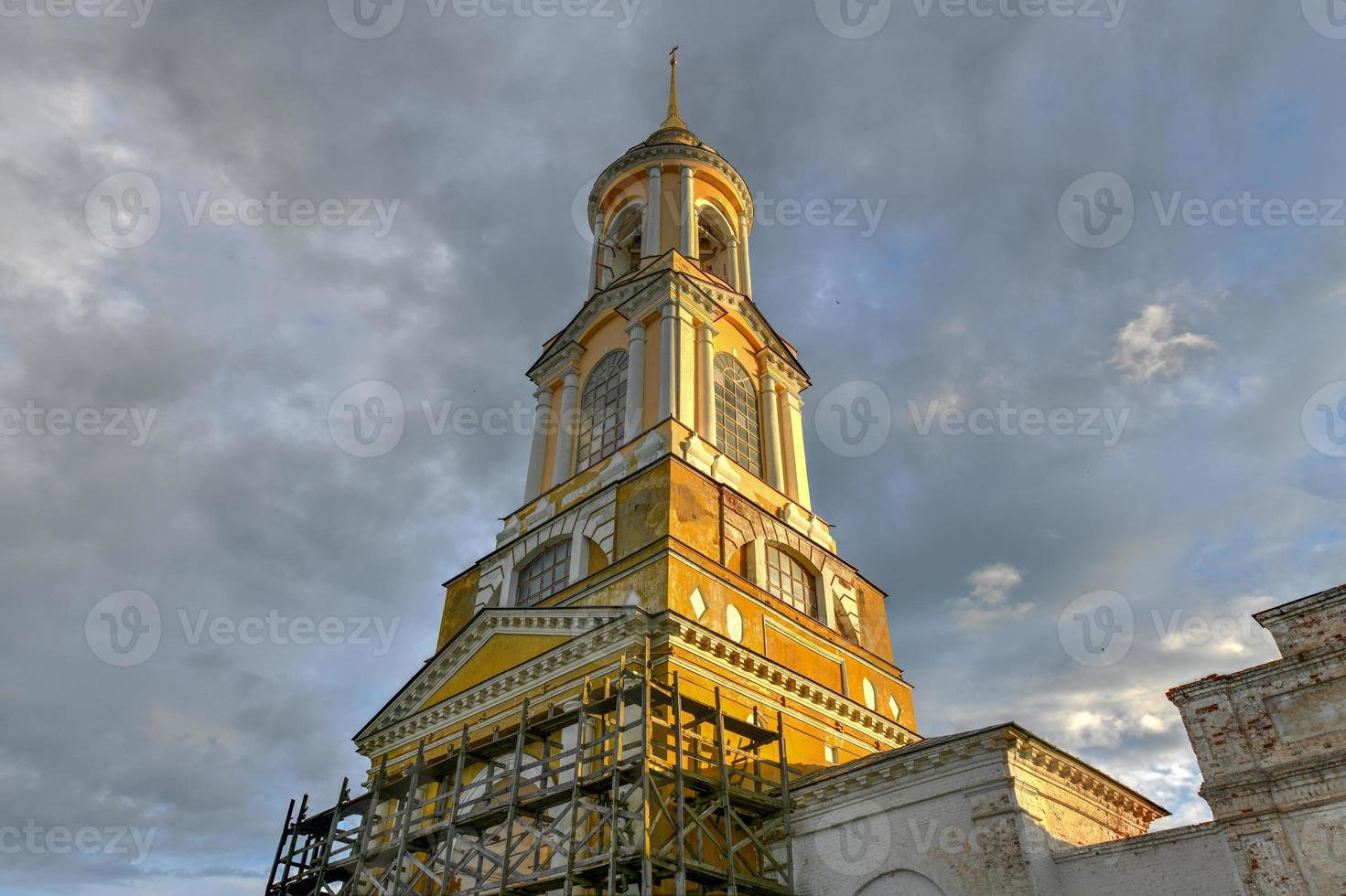 venerabile campanile nel suzdal, vladimir regione, d'oro squillare di Russia foto