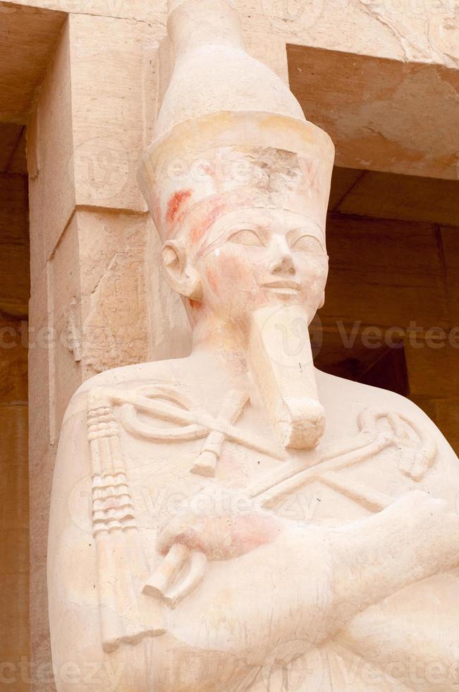 mortuario tempio di Regina hatshepsut foto