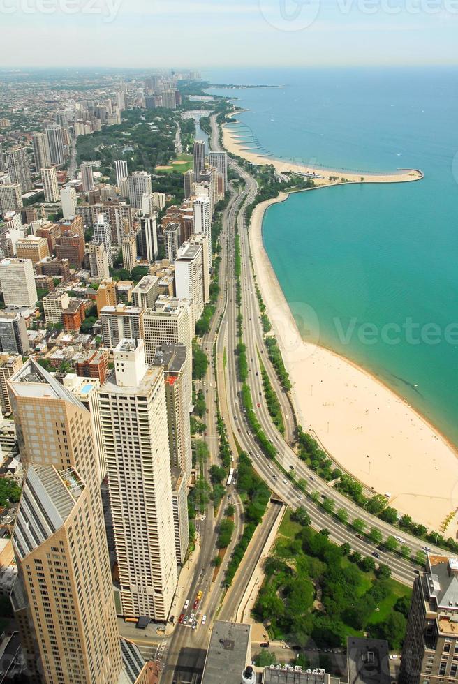 Chicago orizzonte e oro costa Visualizza foto