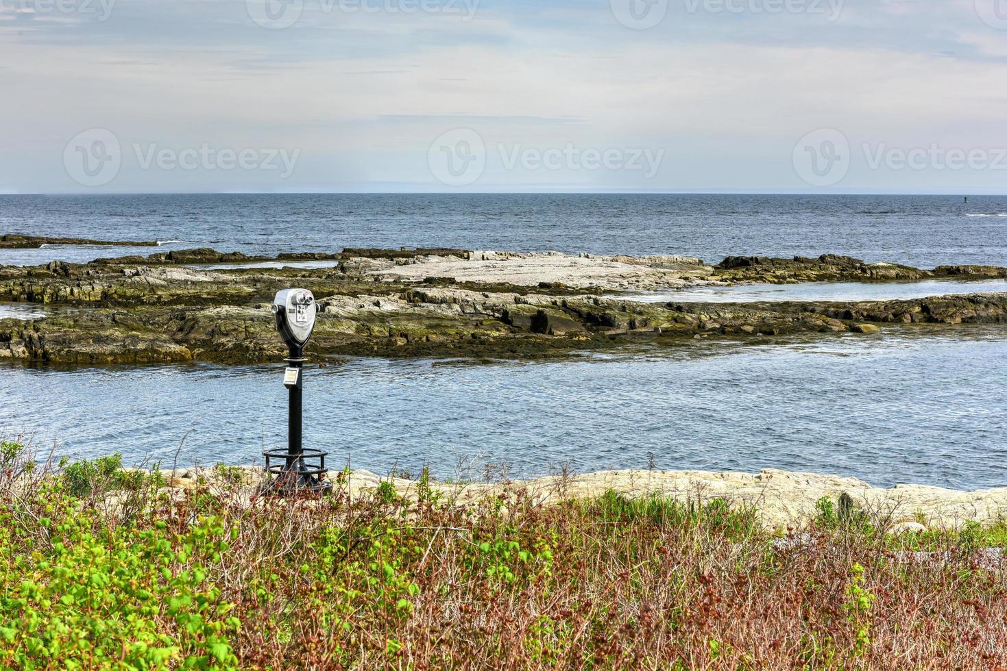 bailey isola nel casco baia, Maine. foto