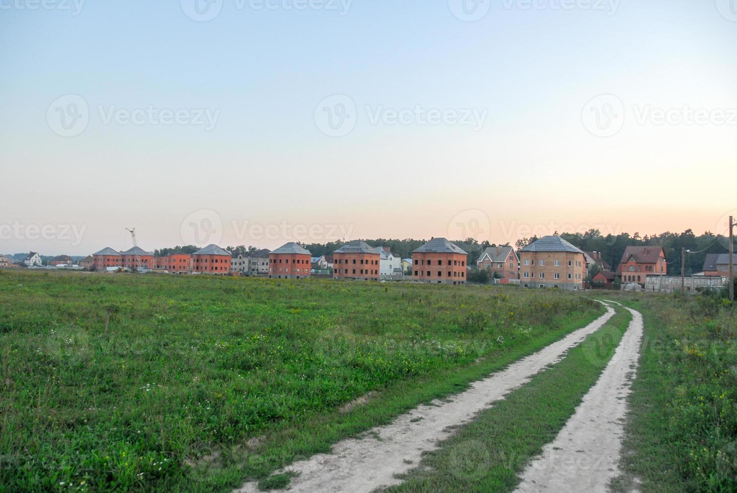 russo dacie sotto costruzione al di fuori di Mosca, Russia foto