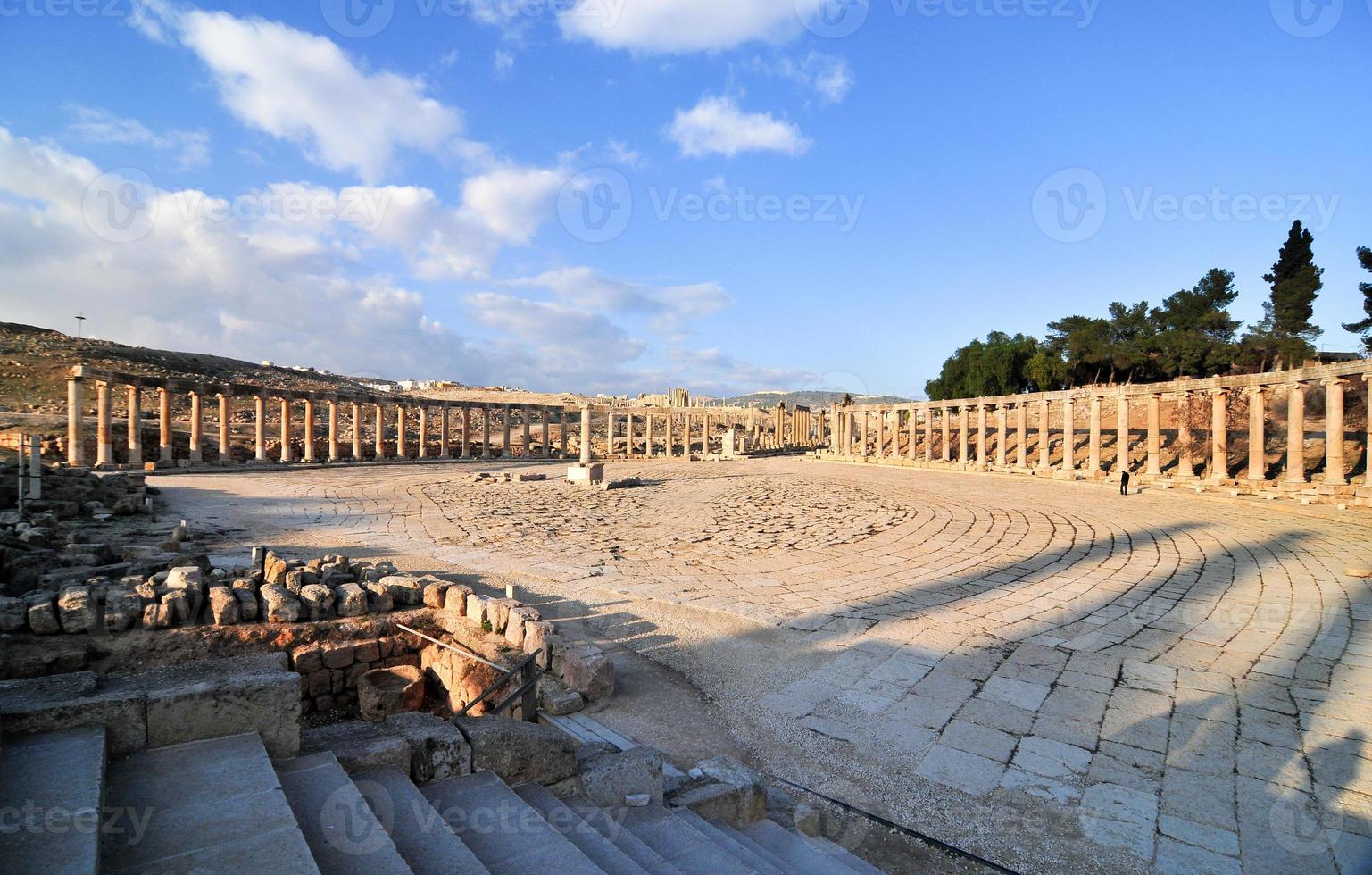 ovale Forum - jerash, Giordania foto