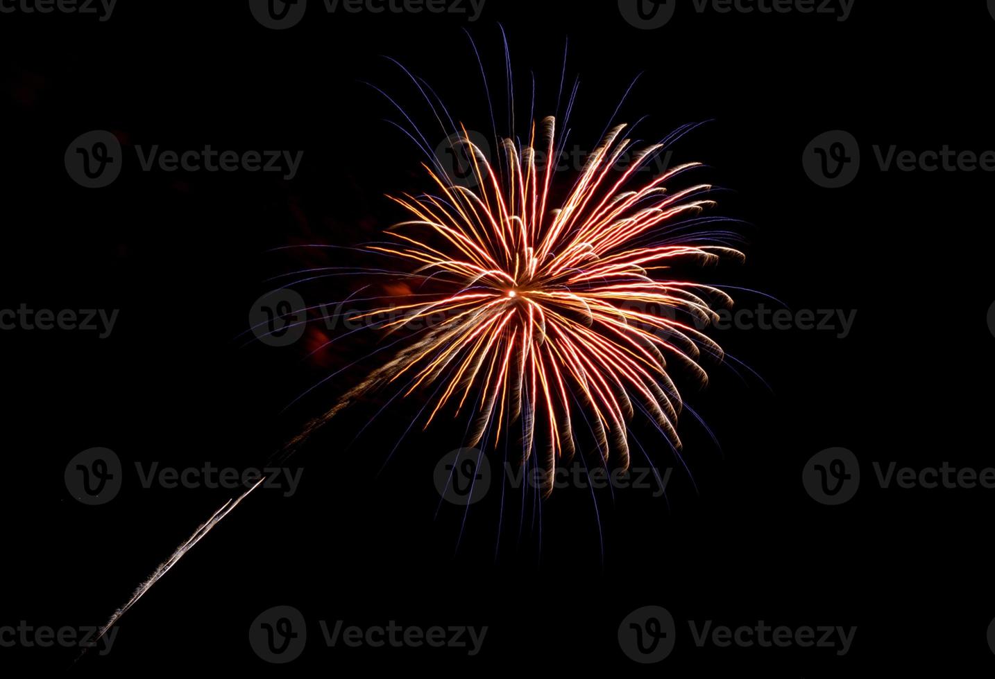 fuochi d'artificio di coney island beach foto