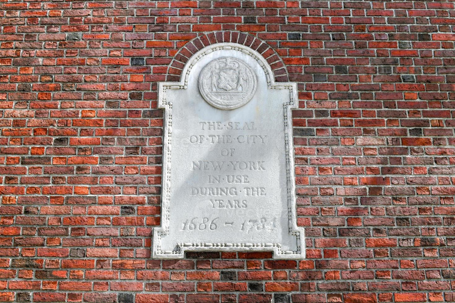 foca di il città di nuovo York su il Museo di il città di nuovo york. foto