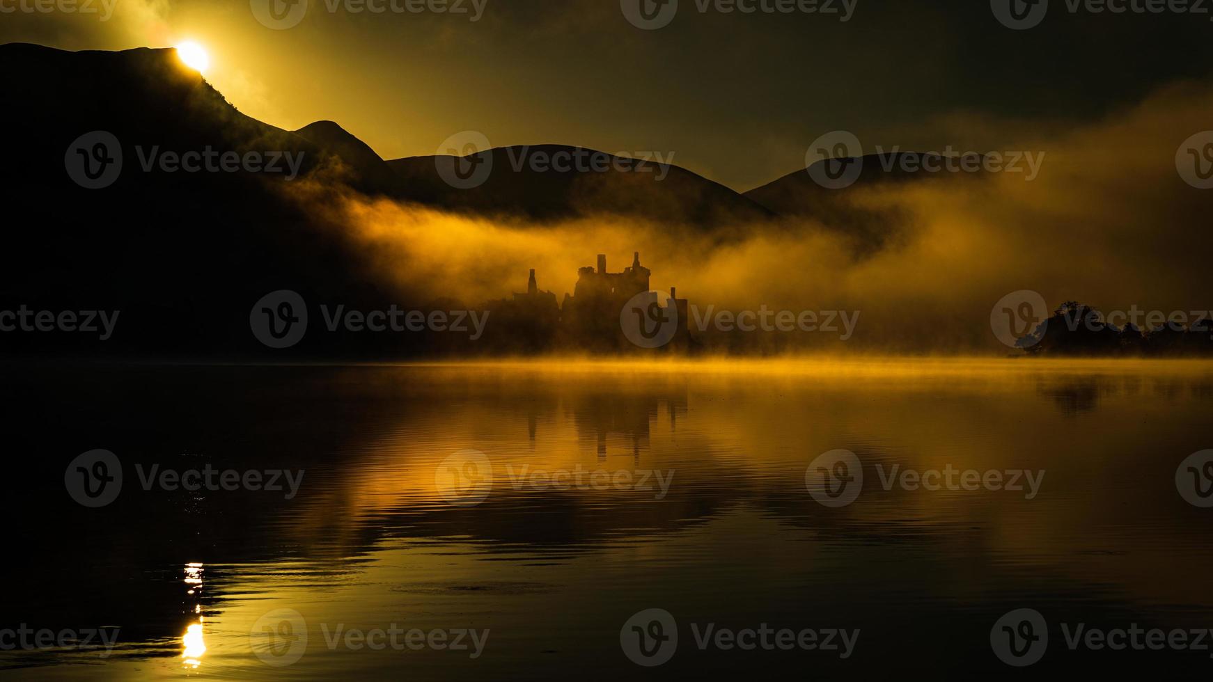 lago soggezione, Scozia. foto