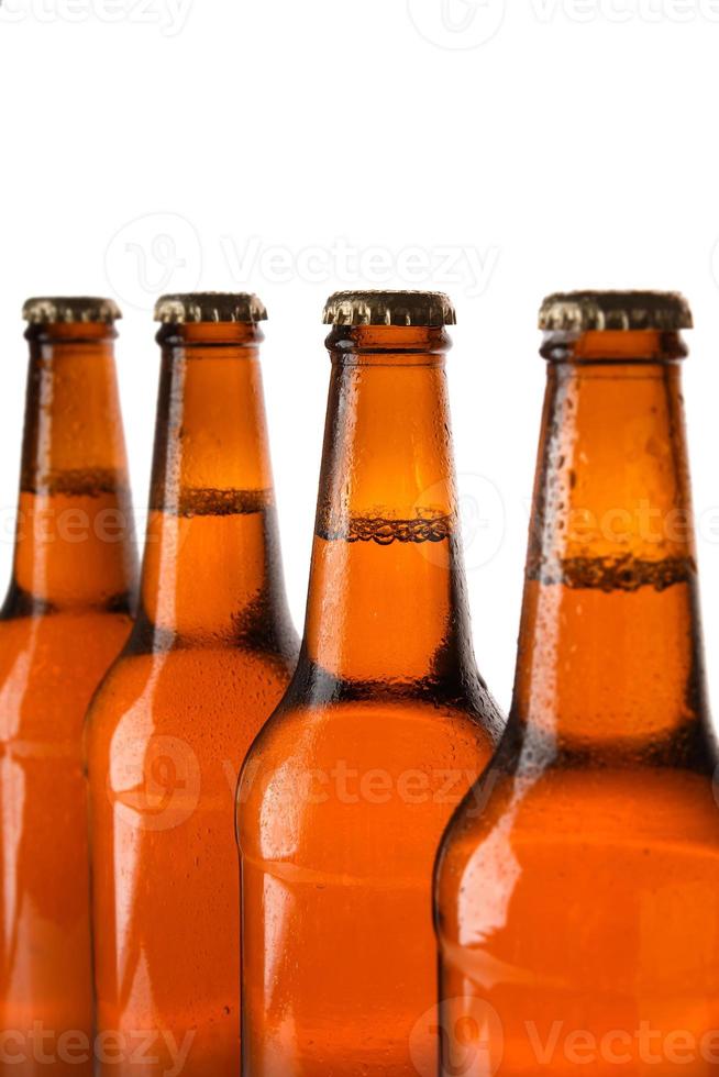 bottiglie di freddo birra foto