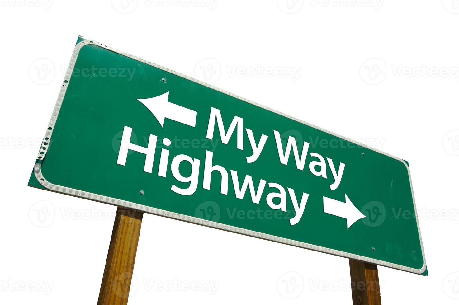 mio modo, autostrada verde strada cartello foto