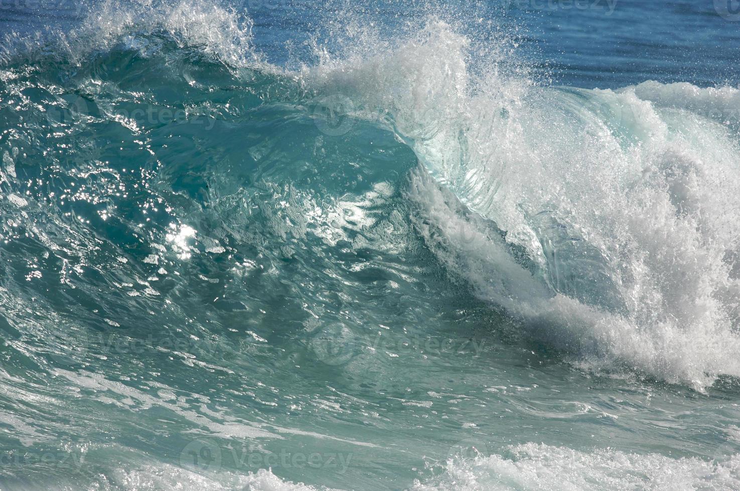 drammatico Shorebreak onda foto