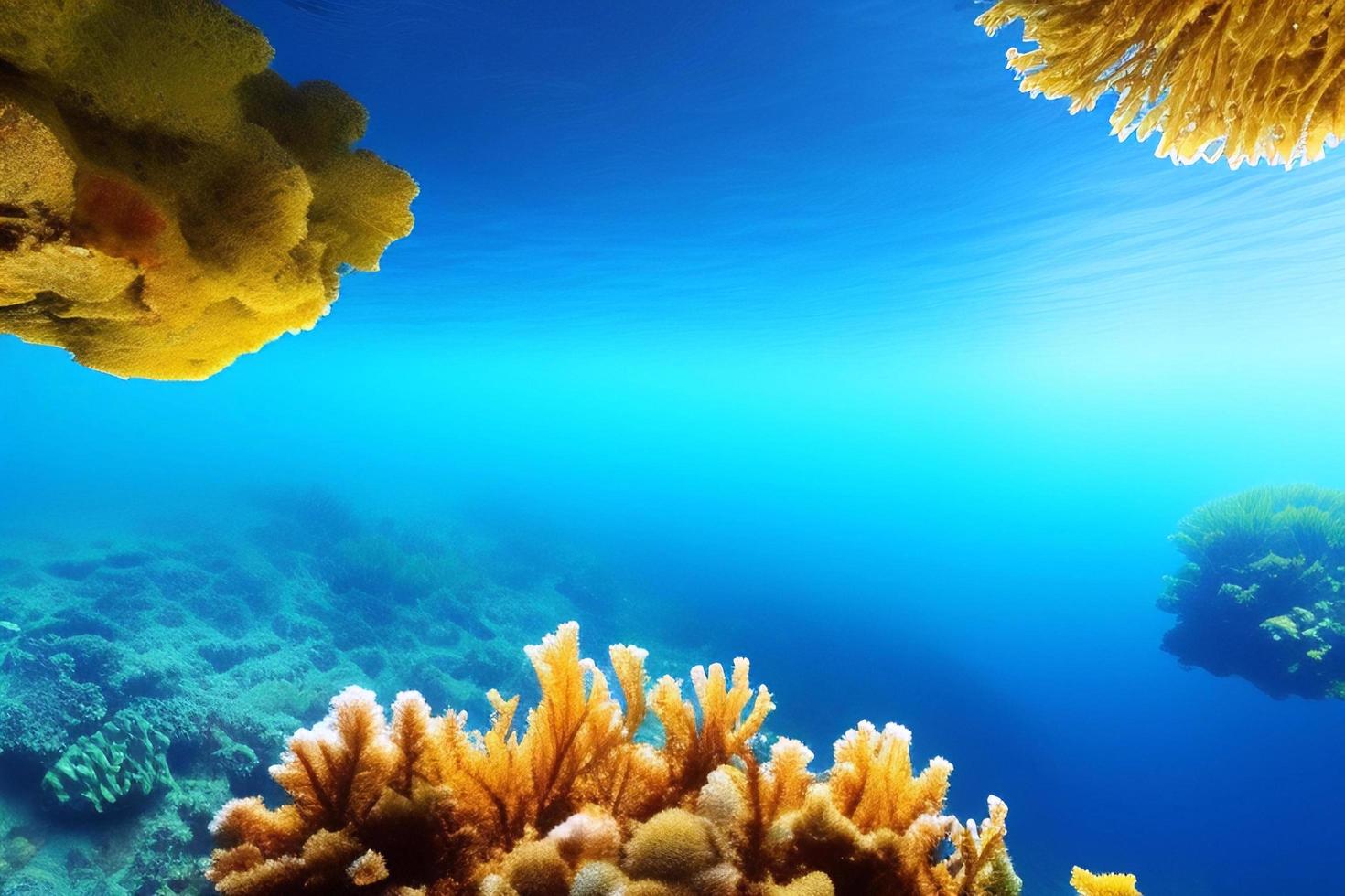 subacqueo scena. oceano corallo scogliera sott'acqua. mare mondo sotto acqua sfondo. foto