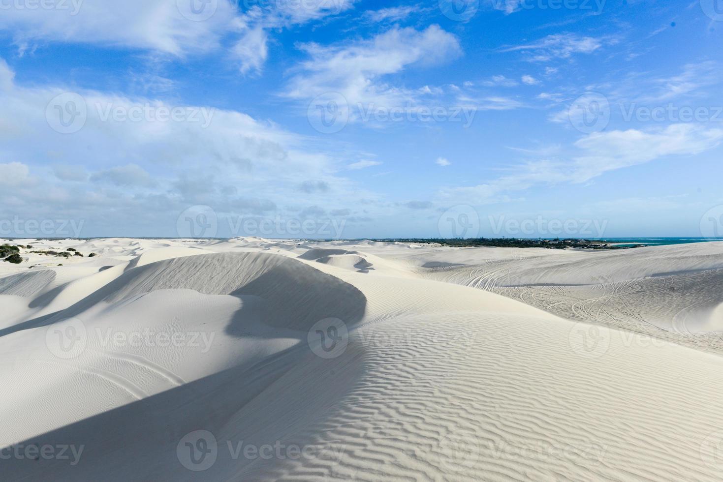 bianca sabbia dune di nilgen natura Riserva foto