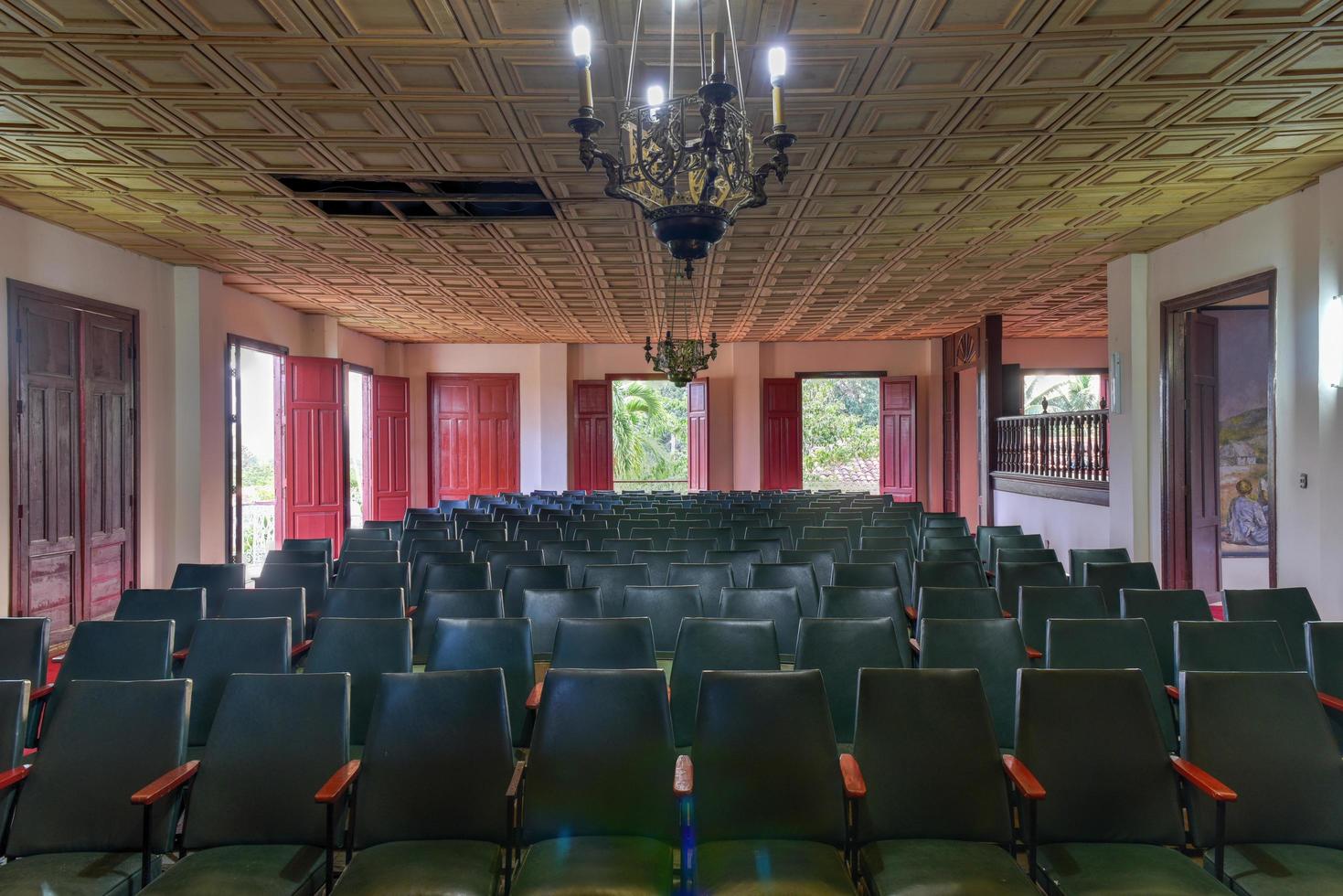 vinali, Cuba - gennaio 9, 2017 - interno di il raccolta sala di il cittadina sala di vinali, Cuba. foto