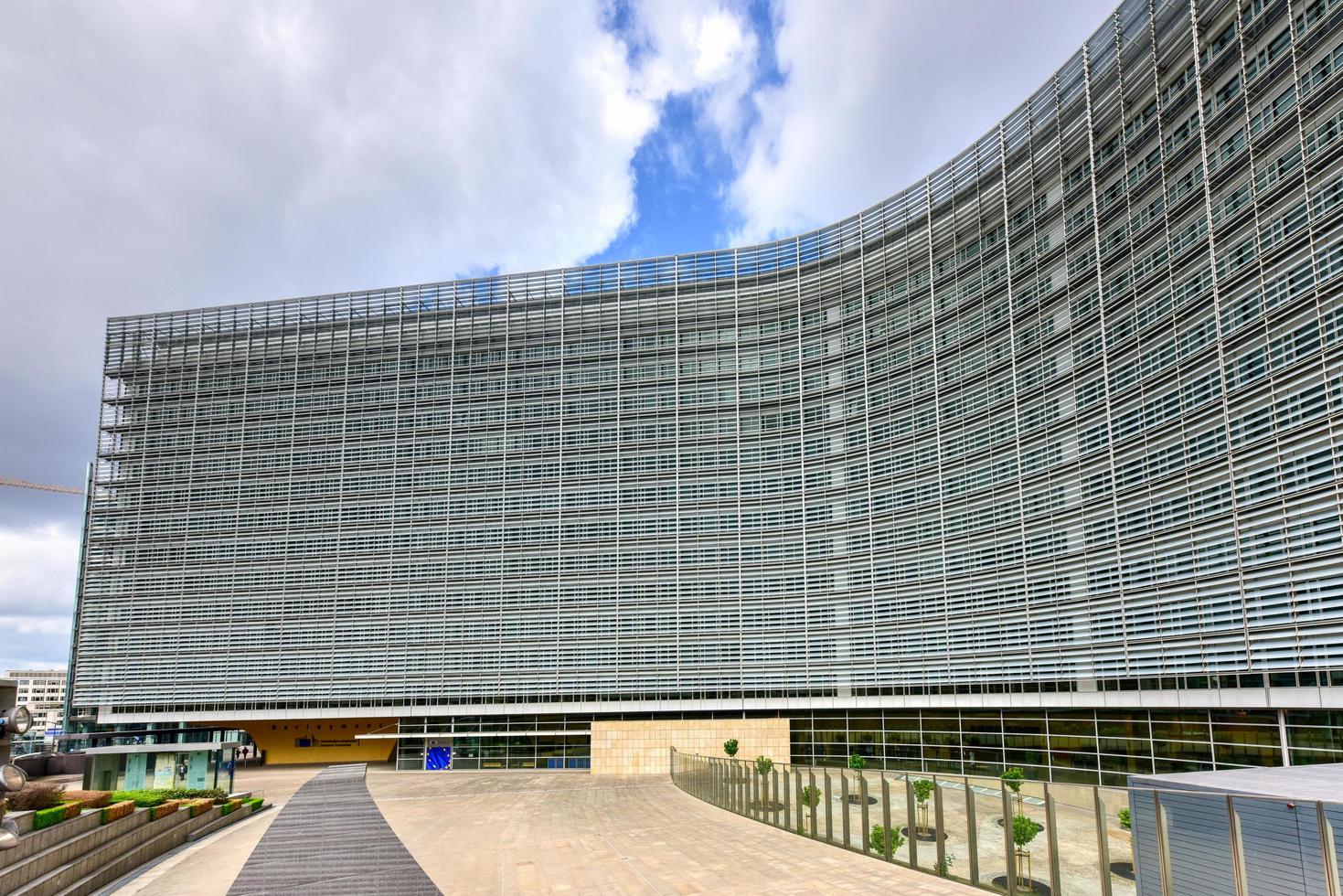 il berlaymont è un ufficio edificio nel Bruxelles, Belgio, quello case il Sede centrale di il europeo commissione, quale è il esecutivo di il europeo unione, 2022 foto