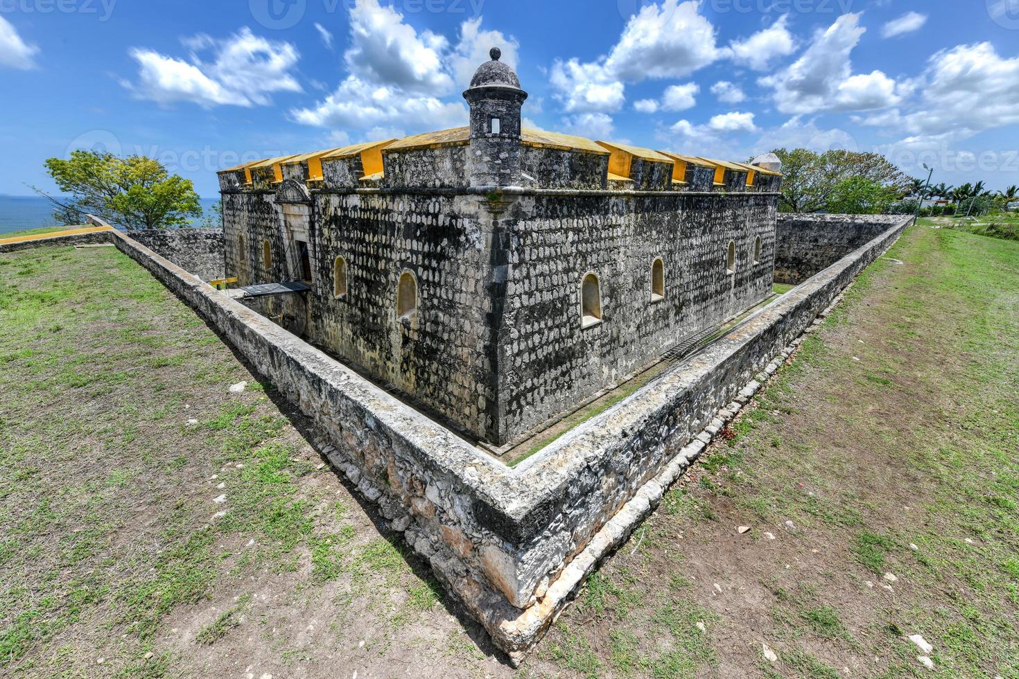 forte di san jose EL contralto, un' spagnolo coloniale forte nel campeche, Messico. foto