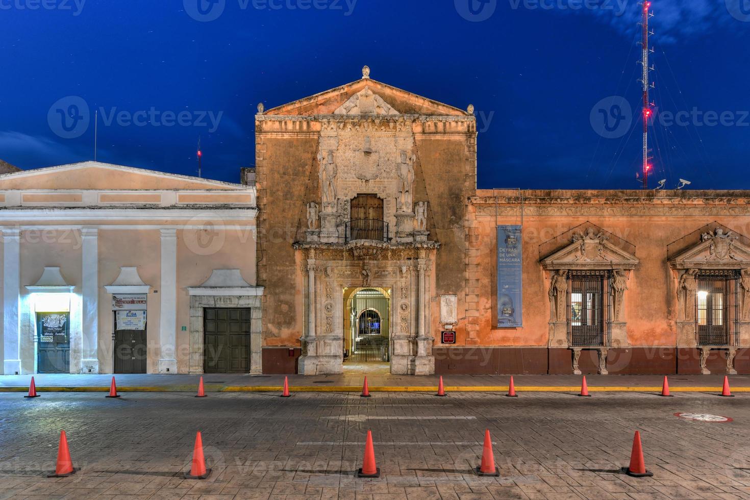 Merida, Messico - Maggio 24, 2021 - montejo Casa di nazionale eredità di Merida, Yucatan, Messico. il montejo Casa è un' edificio costruito fra 1542 e 1549 di il conquistatori di il yucatan penisola. foto