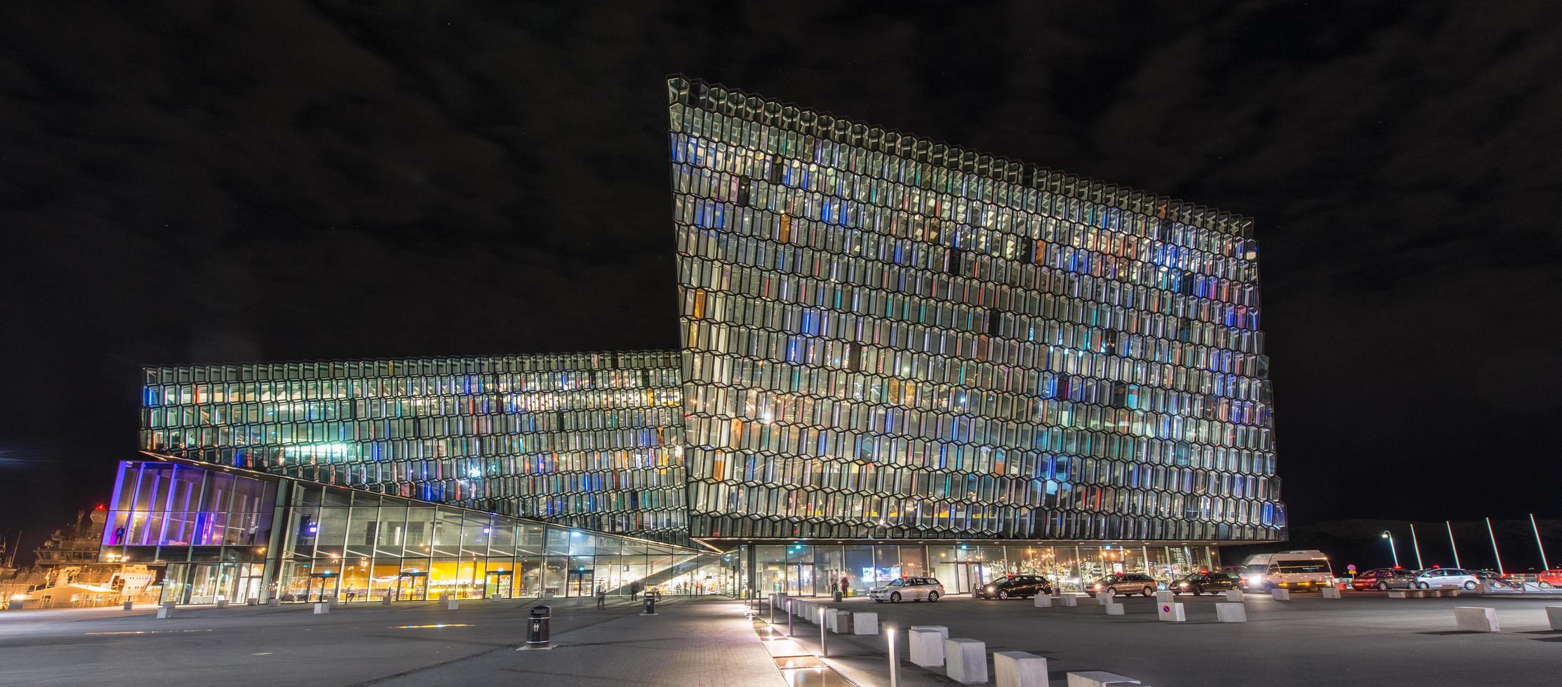 arpa concerto sala nel reykjavík, Islanda, 2022 foto