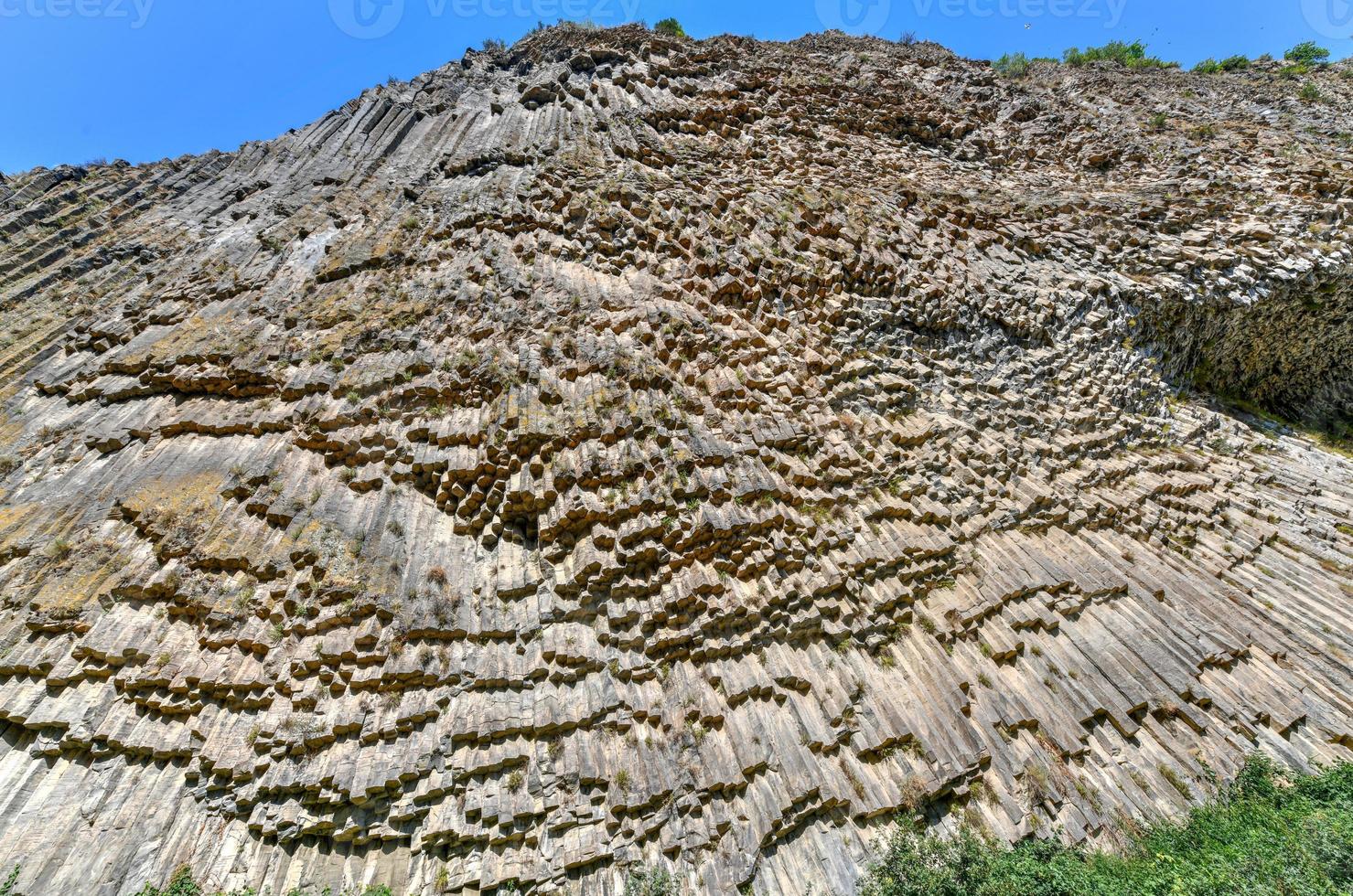 unico geologica Meraviglia sinfonia di il pietre vicino guarnire, Armenia foto