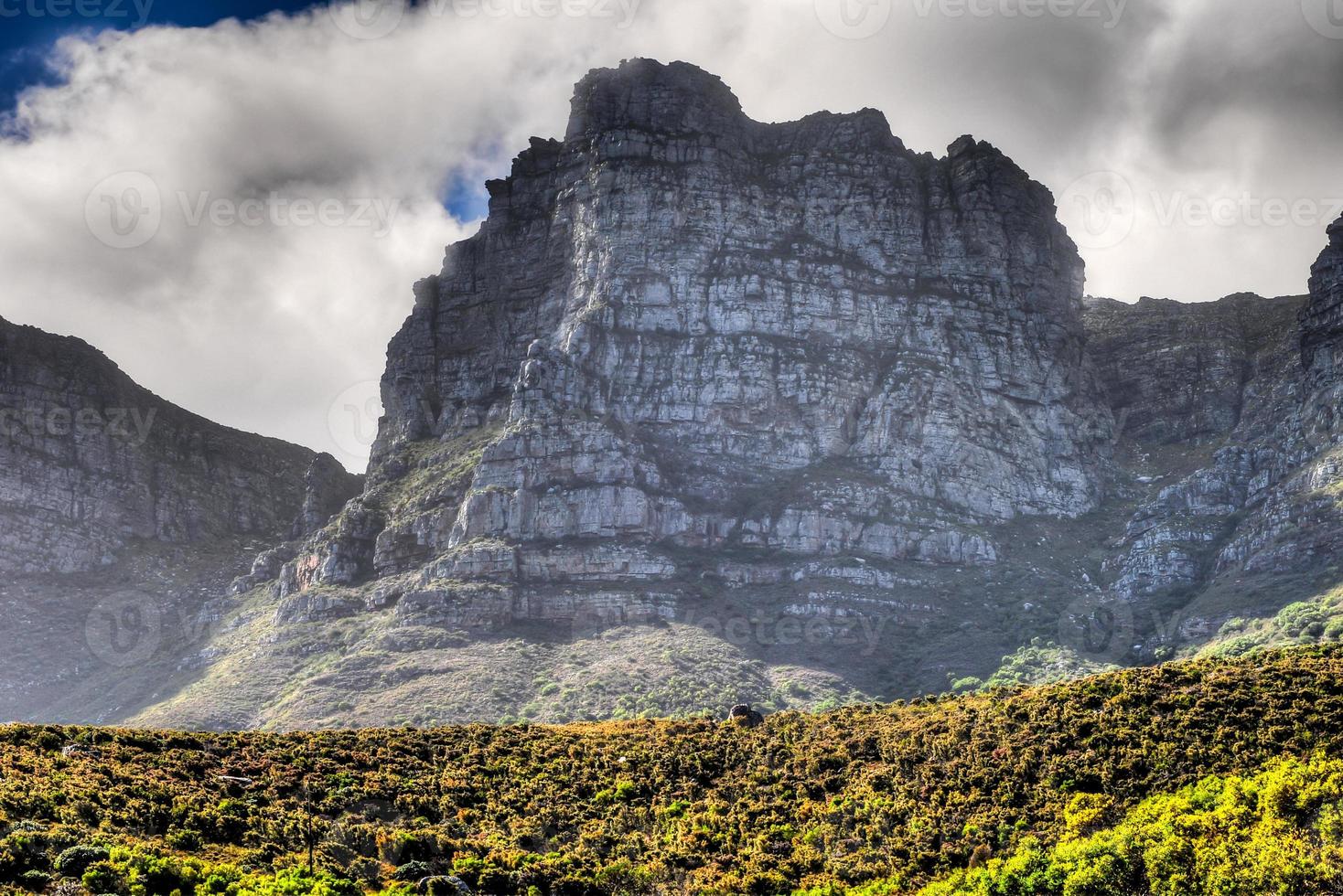 tavolo montagna - capo cittadina, Sud Africa costa foto